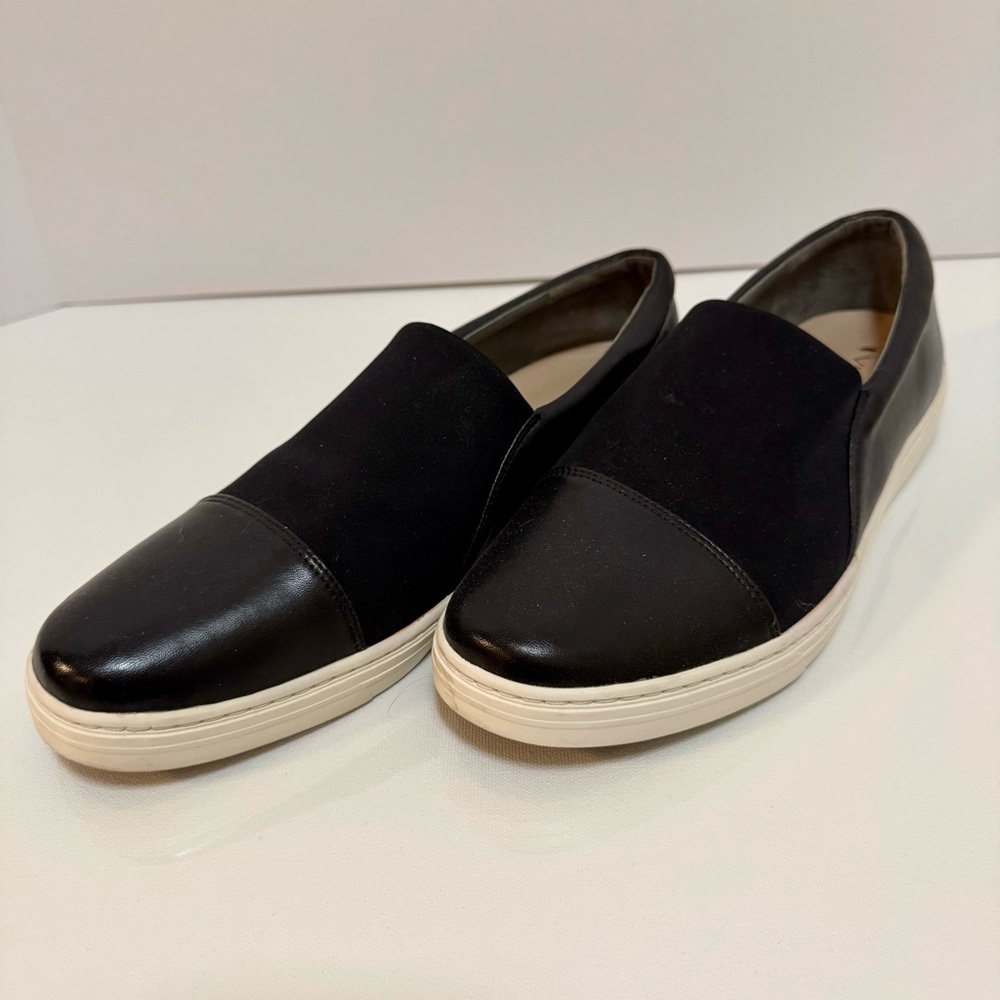 Via Spiga Black and White Women’s Sneakers 9.5